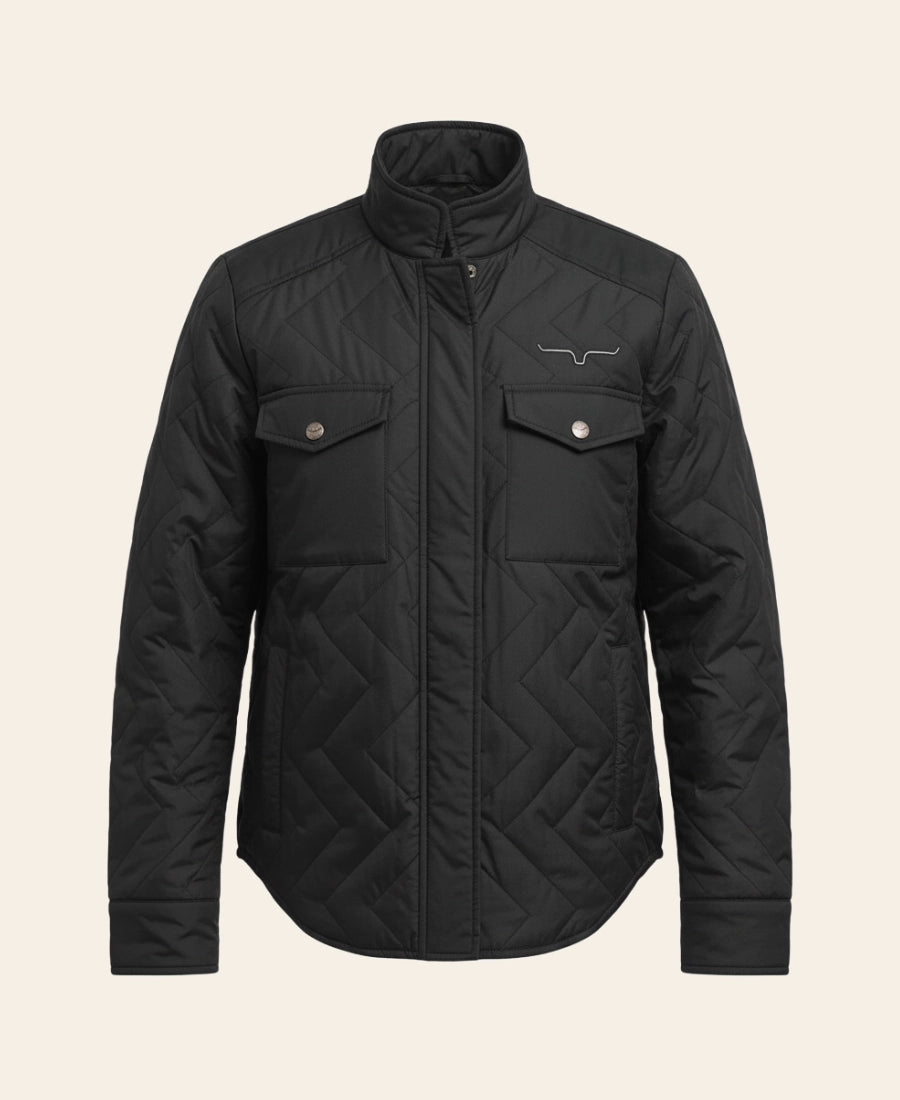 Avery Yellowstone Season 4 Black Quilted Jacket (Tanaya Beatty)