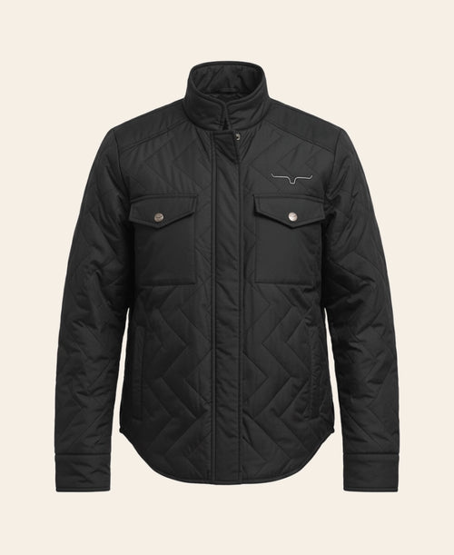 Avery Yellowstone Season 4 Black Quilted Jacket (Tanaya Beatty)