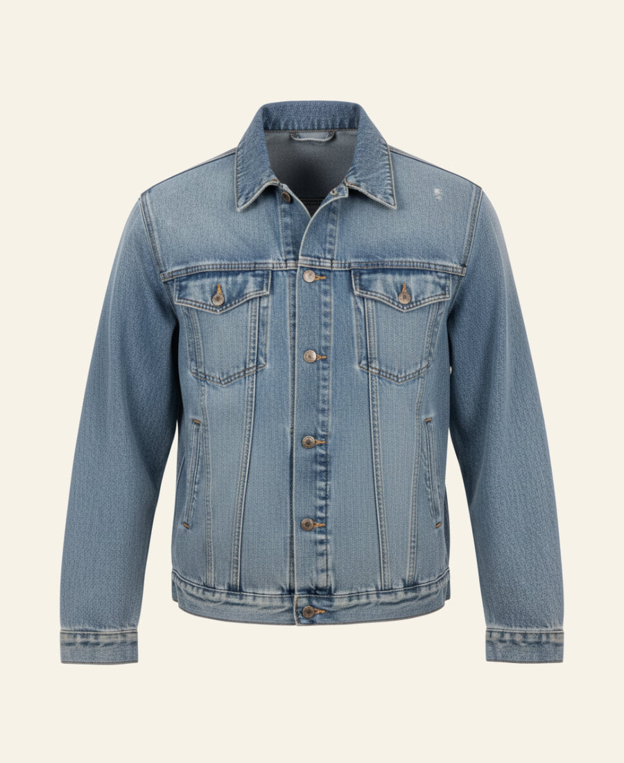 Jefferson Denim Trucker Jacket Yellowstone