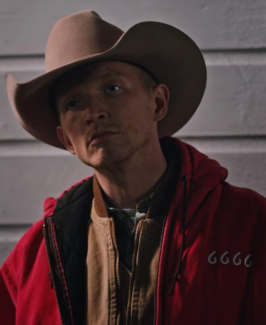 Jimmy Hurdstrom Yellowstone Season 4 Red Hoodie