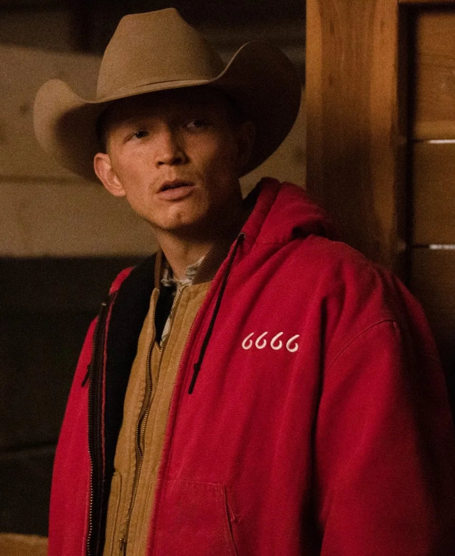 Jimmy Hurdstrom Yellowstone Season 4 Red Hoodie
