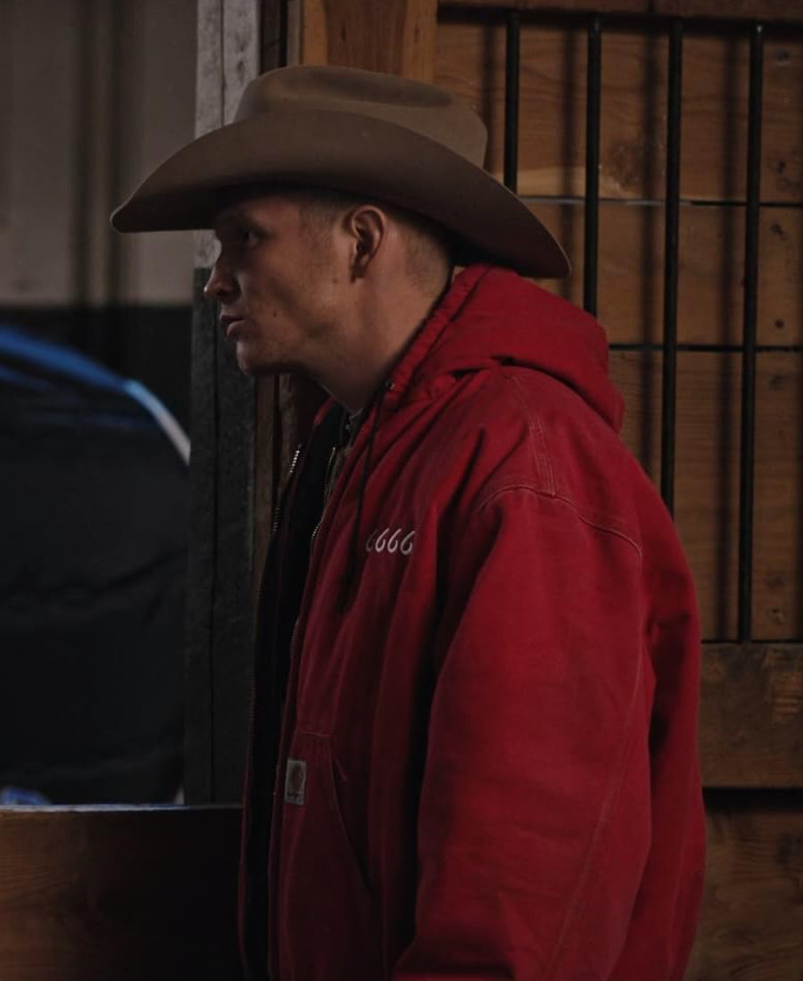 Jimmy Hurdstrom Yellowstone Season 4 Red Hoodie