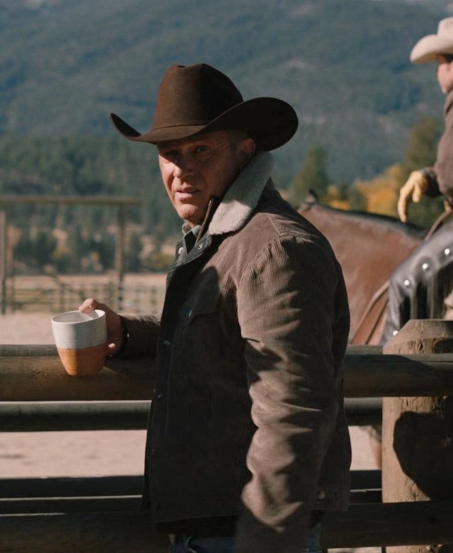 John Dutton Yellowstone Corduroy Jacket