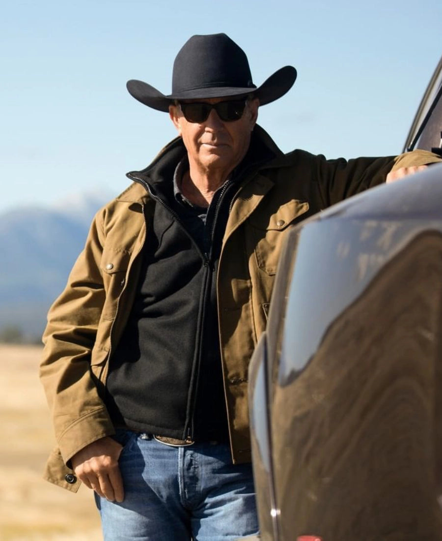 John Dutton Yellowstone Cotton Vintage Jacket