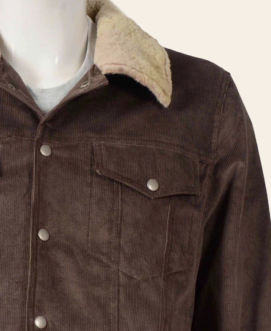 John Dutton Yellowstone Corduroy Jacket