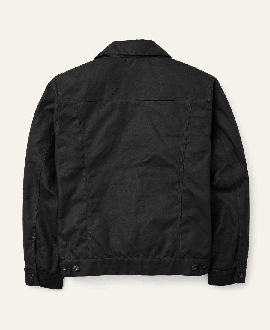 Yellowstone Rip Wheeler Black Cotton Trucker Jacket
