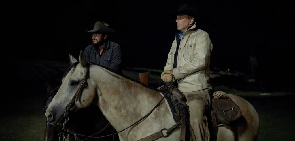 Season 5 Yellowstone John Dutton Cream Leather Jacket