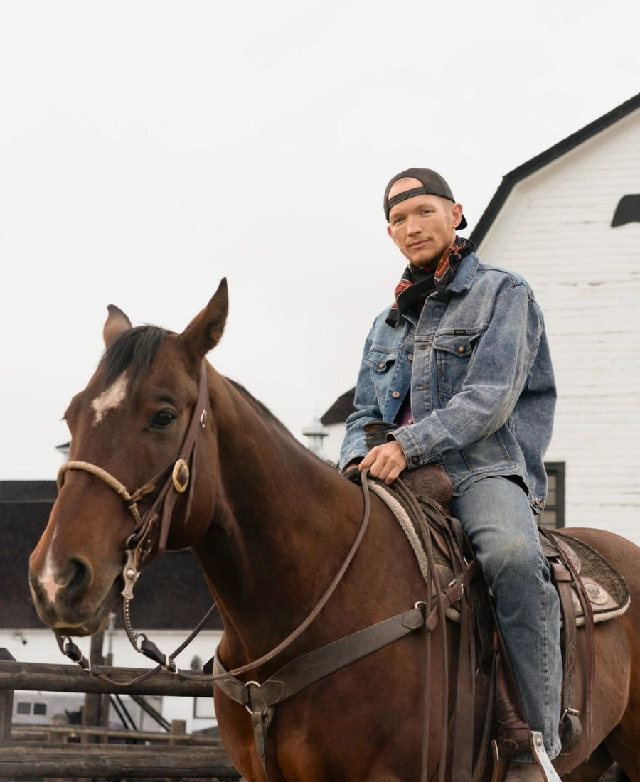 Jefferson Denim Trucker Jacket Yellowstone