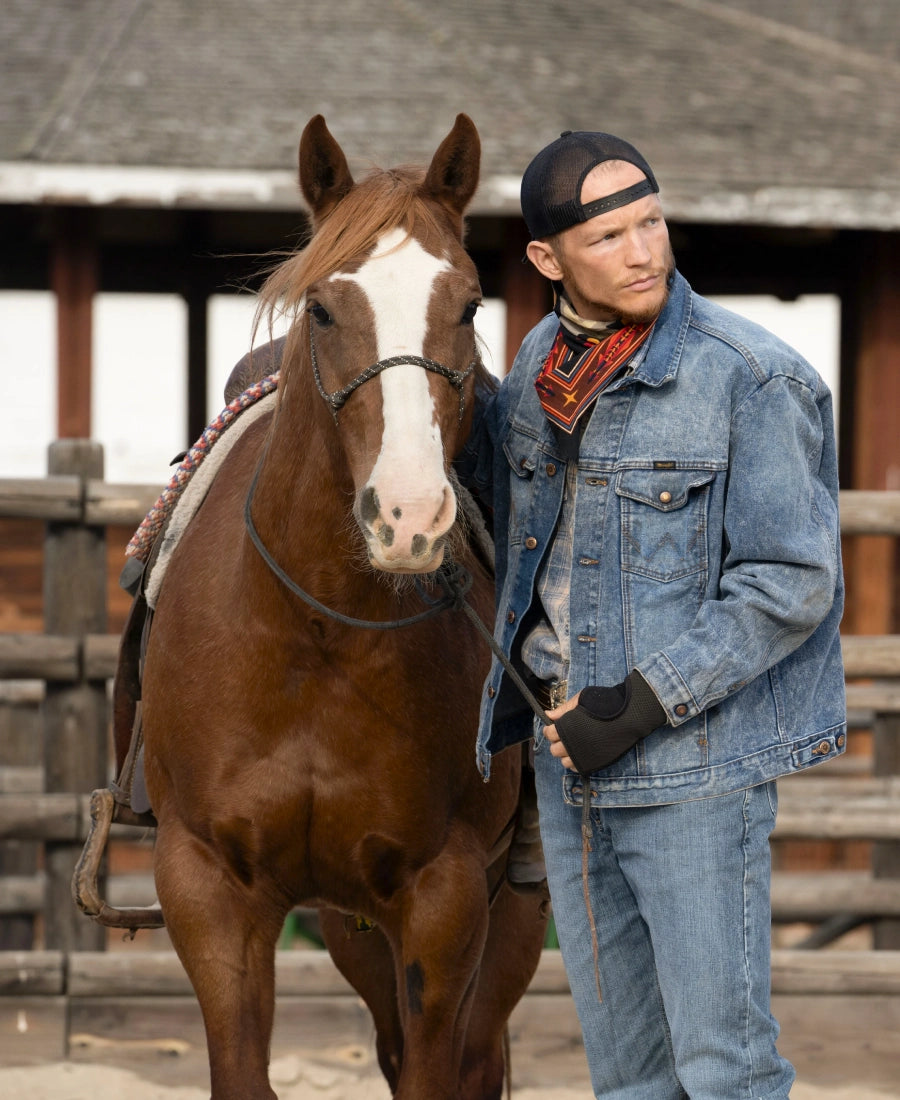 Jefferson Denim Trucker Jacket Yellowstone