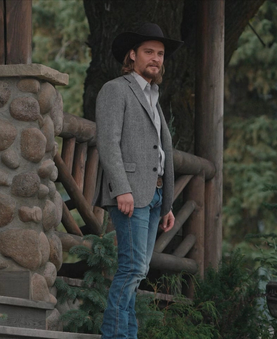 Yellowstone S5 Kayce Dutton Grey Blazer – Luke Grimes