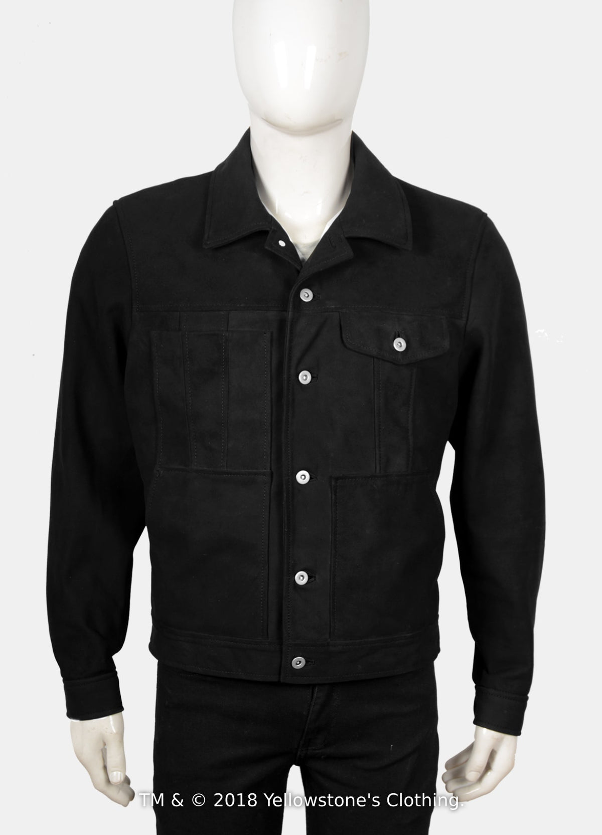 Rip Wheeler Western Suede Jacket – Yellowstone Cowboy Style