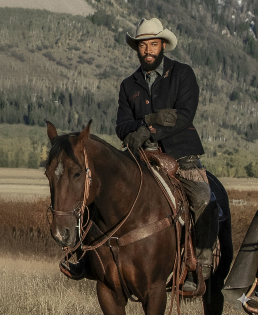 Yellowstone Colby Black Wool Jacket
