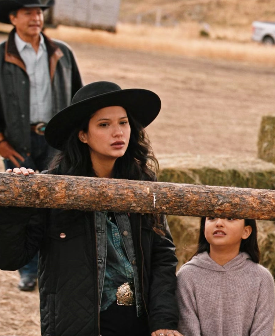 Yellowstone S4 Avery Black Quilted jacket