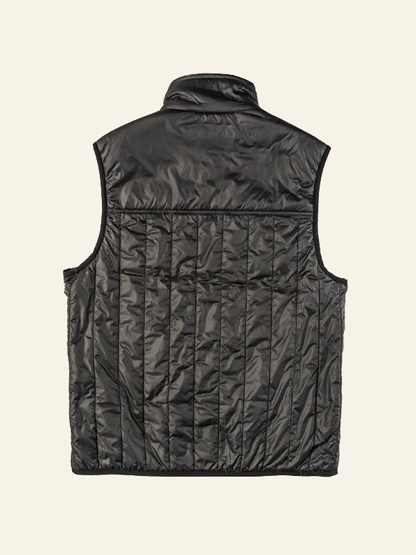 Jamie Dutton Black quilted vest from Yellowstone