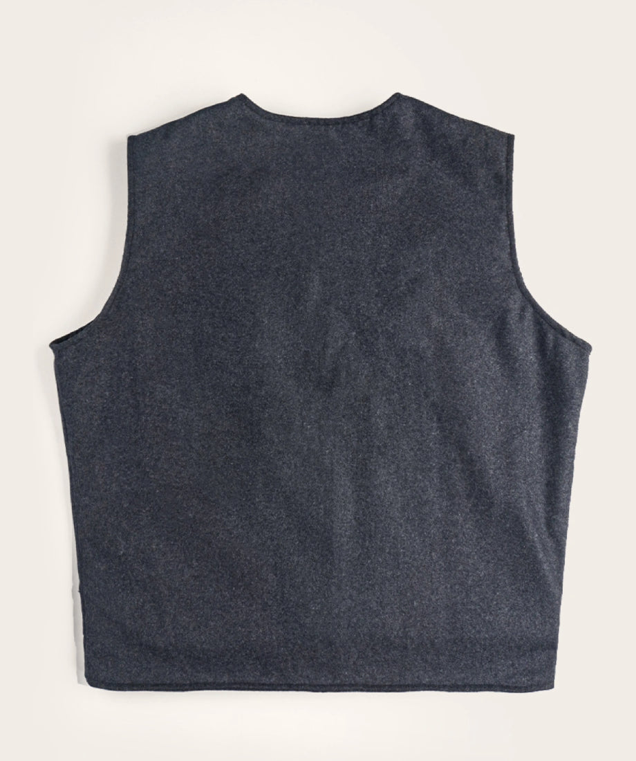 Yellowstone John Dutton Grey Wool Vest