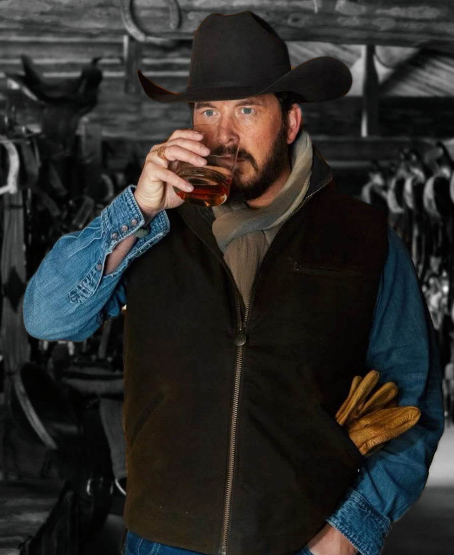 rip-wheeler-stand-up-collar-black-wool-vest-yellowstone