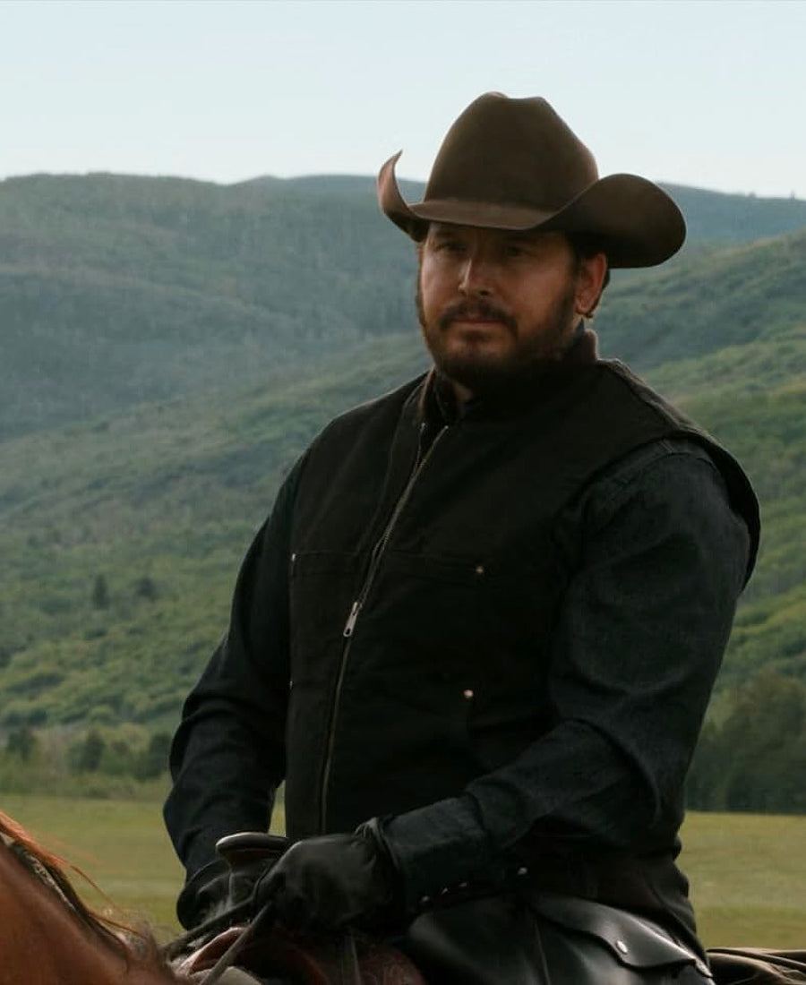 Rip Wheeler Black Wool Vest – As Seen on Yellowstone