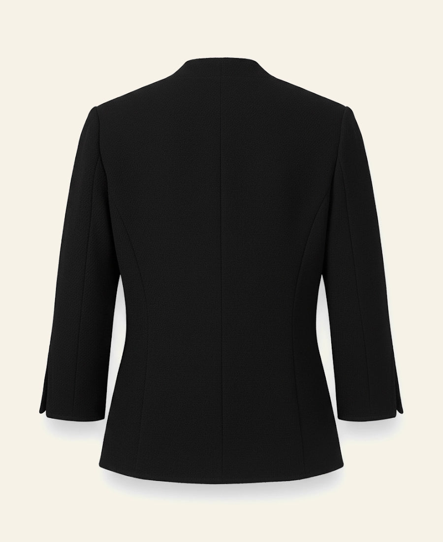 Yellowstone Beth Dutton Black Notch Neck Jacket