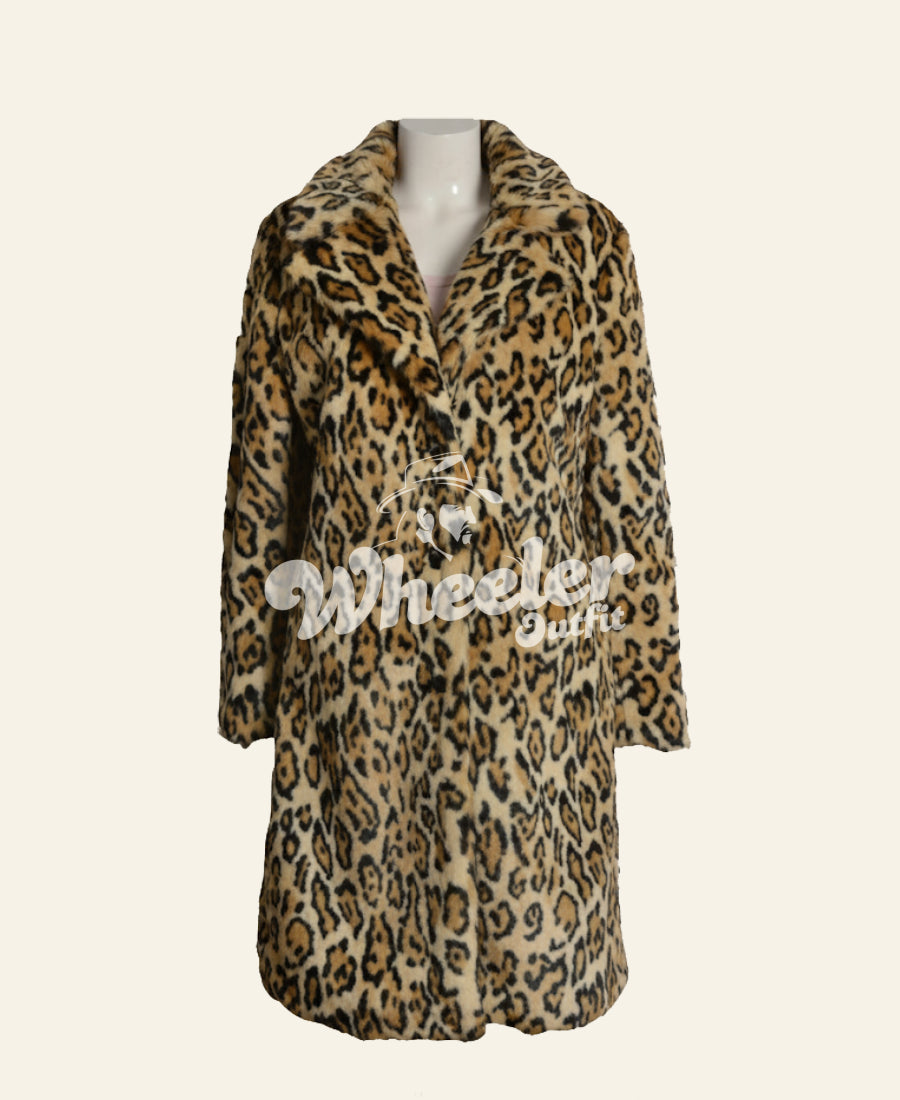 Beth Dutton Yellowstone Cheetah Print Coat