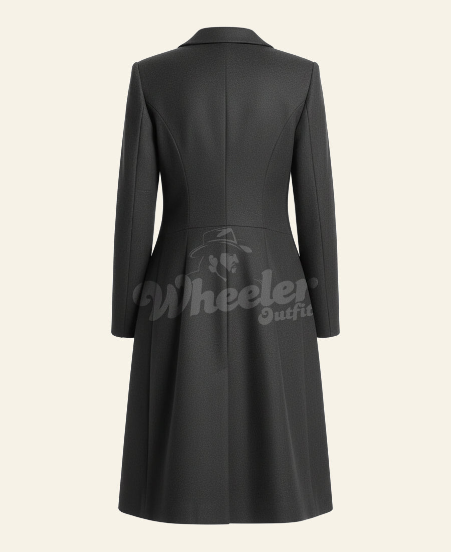 Beth Dutton Signature Wool Trench Coat