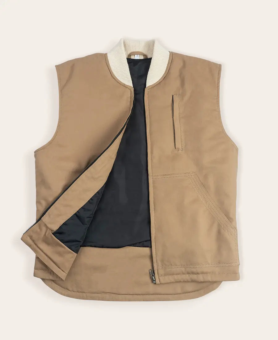 Yellowstone kayce Button Beige vest 