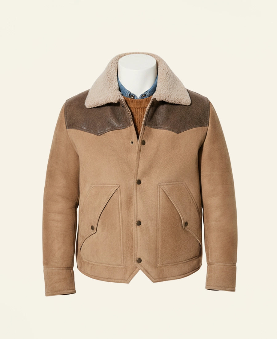 Yellowstone Kayce Dutton Suede Leather Jacket – Season 5