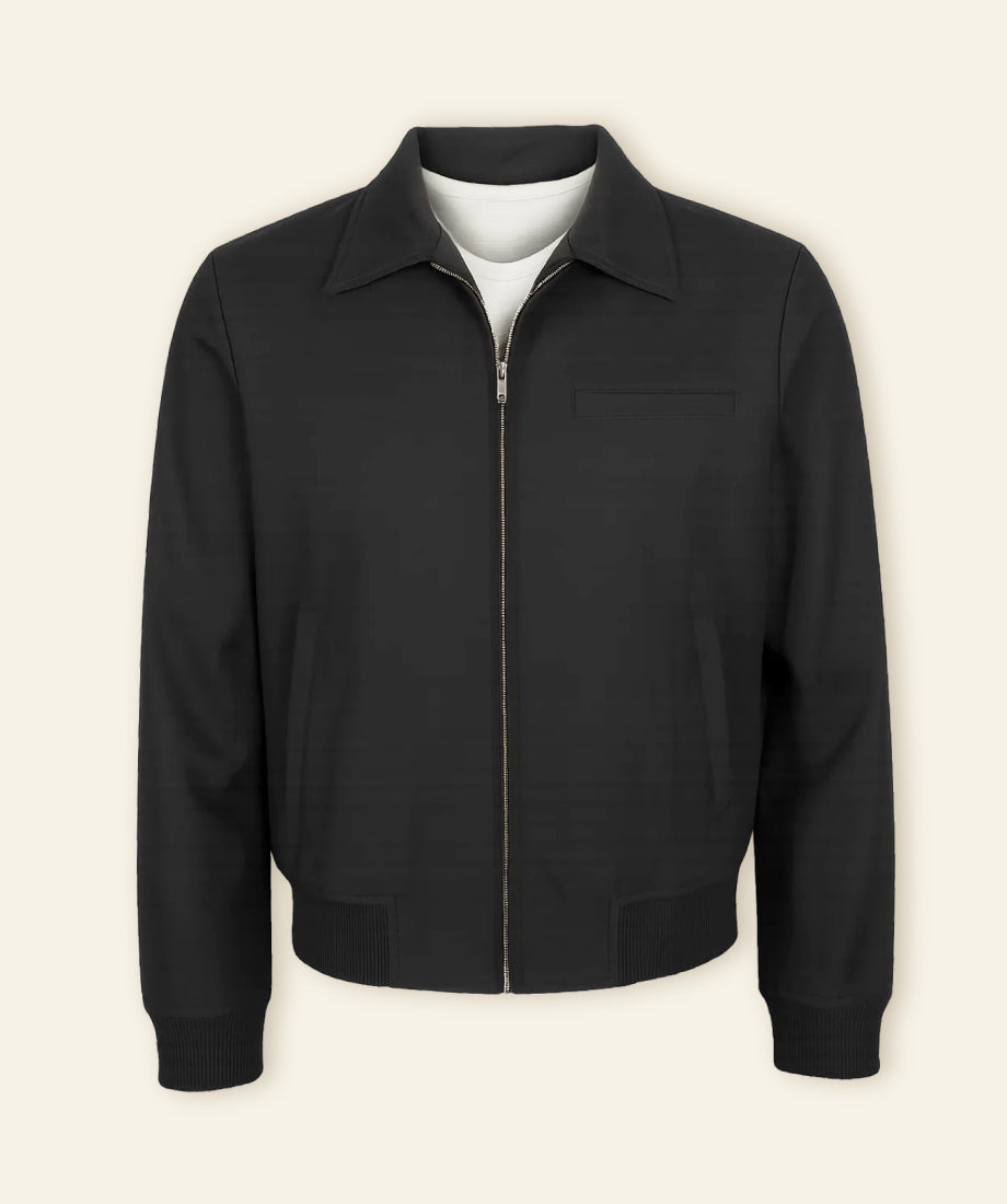 Yellowstone John Dutton Black Cotton Jacket