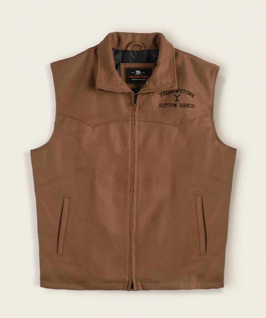 Yellowstone John Dutton Wool Vest