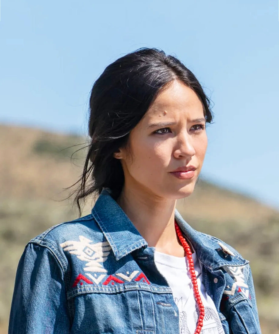 Yellowstone Monica Dutton Blue Denim Jacket