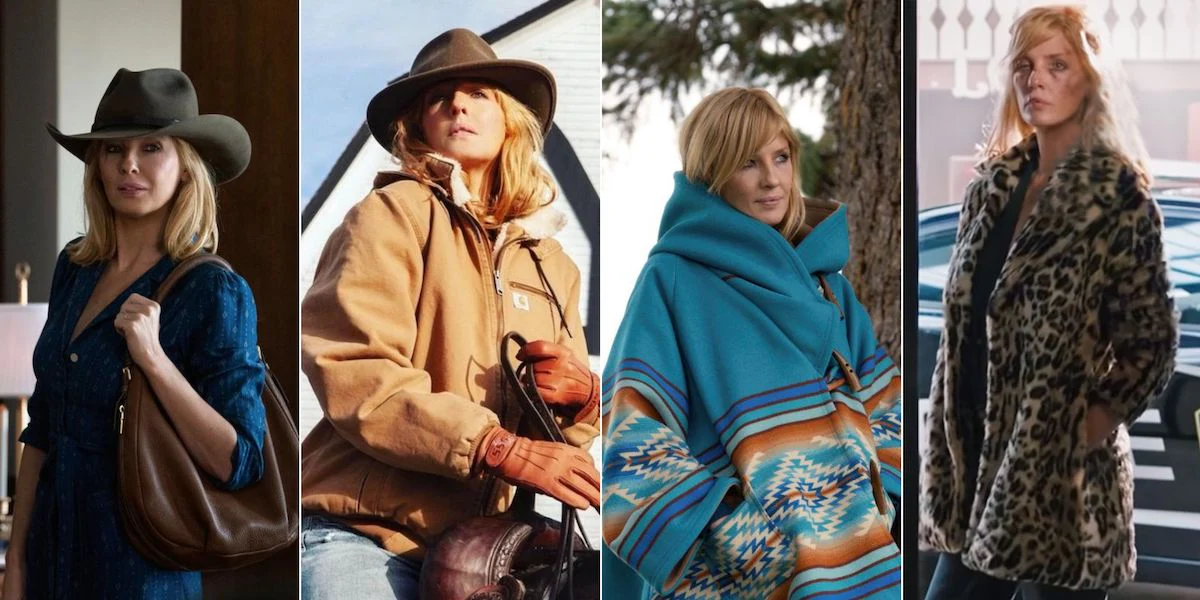 dress like beth dutton jacket coat hat guide