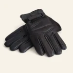 Rip Wheeler Inspired Black Leather Gloves