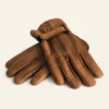 Yellowstone John Dutton Inspired Brown Leather Gloves