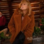 Beth Dutton Orange Fur Coat Yellowstone S3