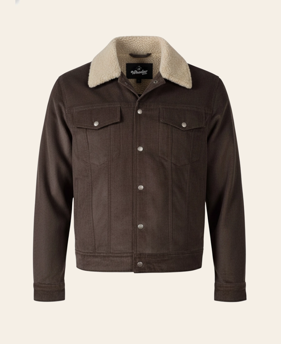 John Dutton Corduroy Western Jacket from Yellowstone Mean front image