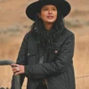 Yellowstone Avery Season4 Black Quilted Jacket full image