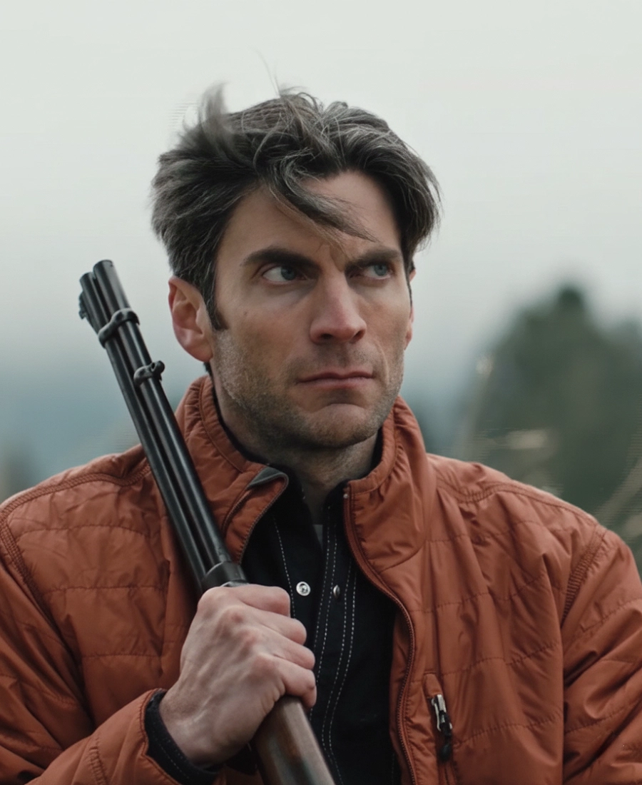 Yellowstone S2 Jamie Dutton Burgundy Cotton Jacket 1