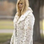 Beth Dutton White Leopard Coat - Yellowstone