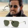 Yellowstone Rip Wheeler Ray-Ban Square Aviator Sunglasses