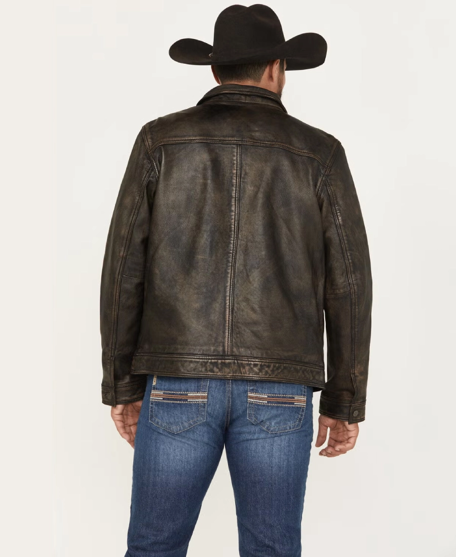Dustbowl Mens Leather Jacket