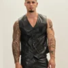 Gritty Rock Mens Button Down Vest