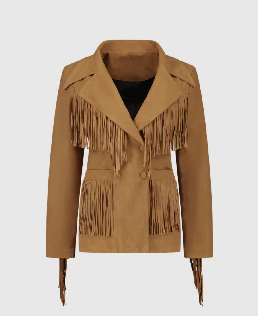 Midnight Ridge Womes Brown Double Breasted Western Coat