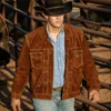 Ranchwear Tobacco Suede Trucker Jacket