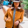Rawhide Renegade Mens Two-Tone Suede Jacket
