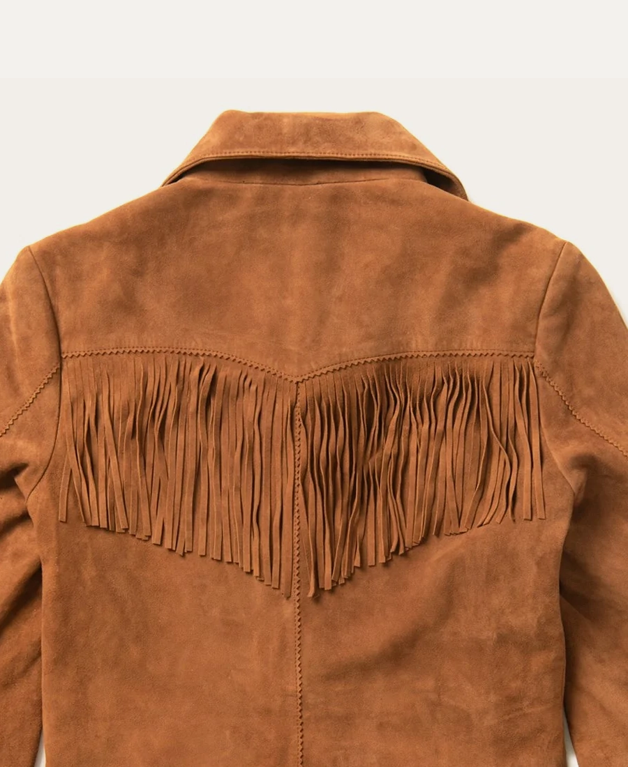Sierra Sway Lamb Suede Fringe Jacket