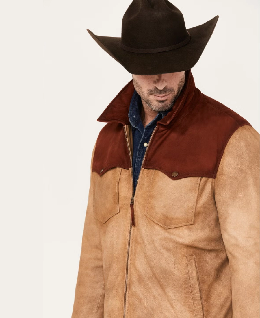 Wildwood Mens Burnished Suede Jacket