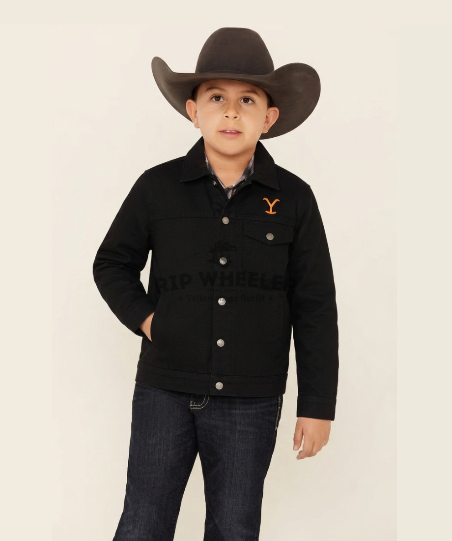 Rip Wheeler Inspired Jacket For Kids - Image 2